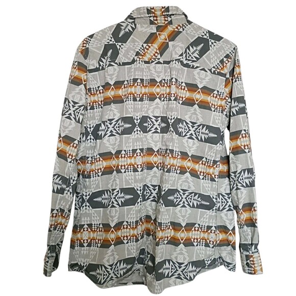 Pendleton x Ariat Billie Jean Button Up Shirt Long Sleeve Large Western Cowgirl - Picture 2 of 2